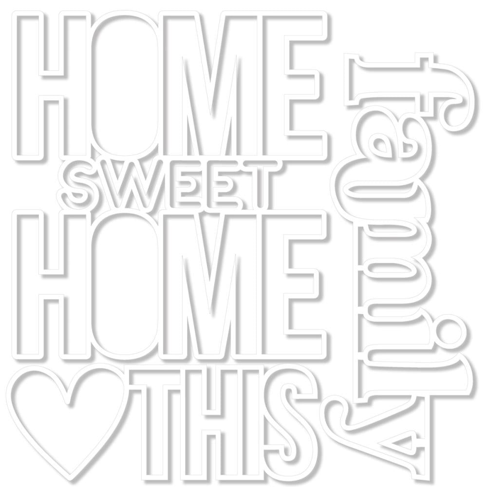 Home Sweet Home Cut-Outs