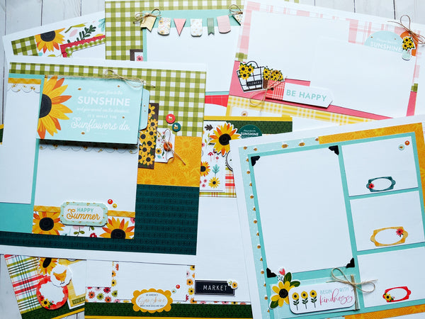 Sunflower Summer Page Kit