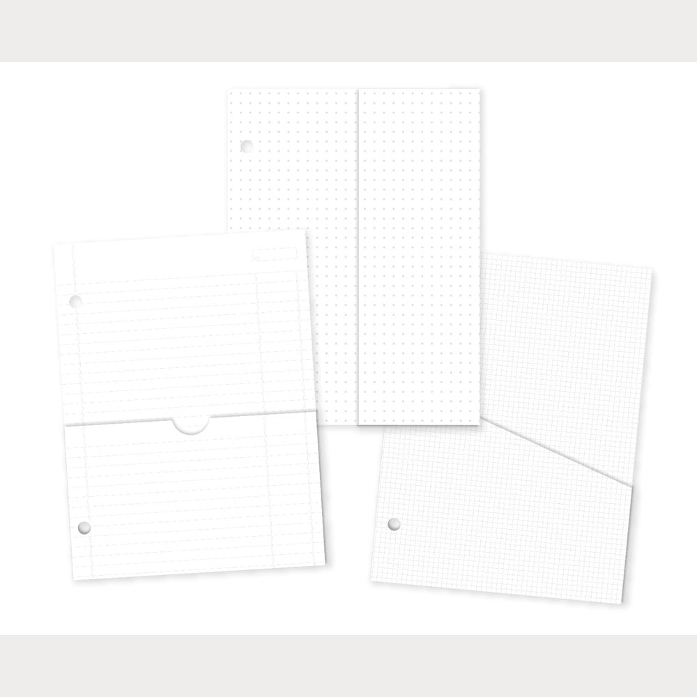 Simple Stories Pocket Binder 4x6 Snap Inserts