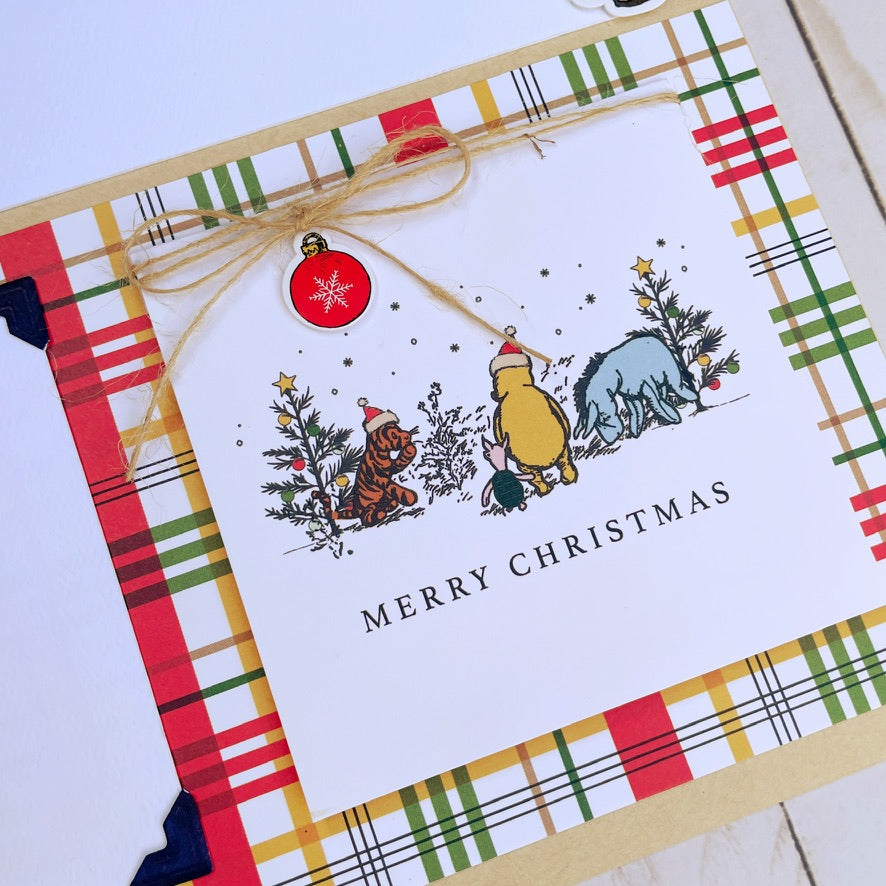 Winnie the Pooh Christmas Page Kit