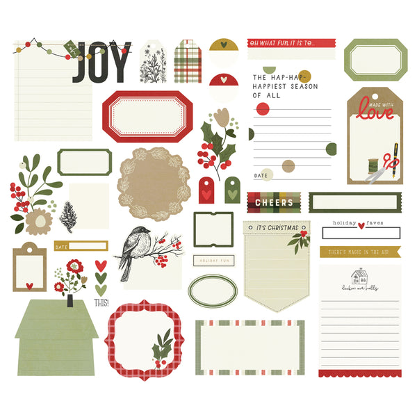 The Holiday Life - Journal Bits & Pieces
