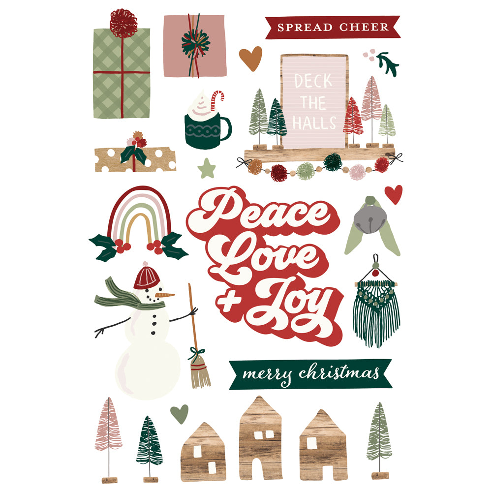 Boho Christmas - Sticker Book