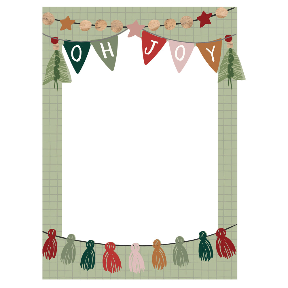 Boho Christmas- Chipboard Frames