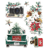 Simple Vintage 'Tis The Season - Layered Chipboard