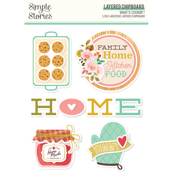 What's Cookin' ? - Layered Chipboard