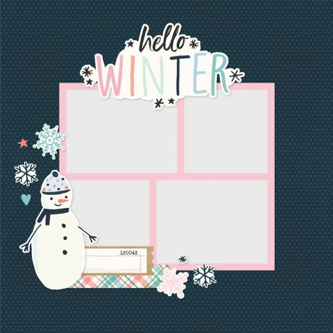 Winter Wonder - Simple Pages Page Pieces