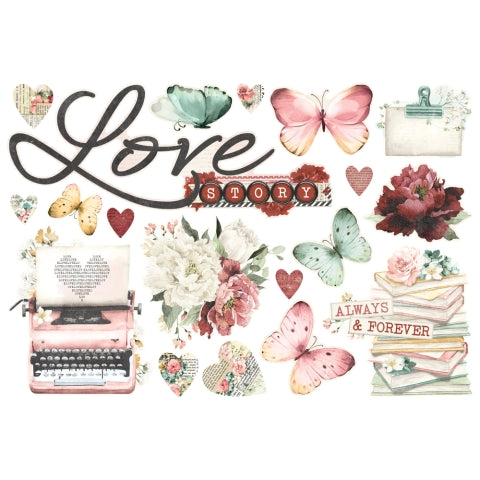 Simple Vintage Love Story - Simple Pages Page Pieces