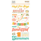 Summer Snapshot- Foam Stickers
