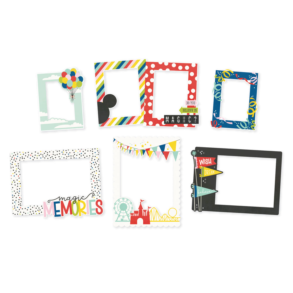 Say Cheese Magic - Chipboard Frames