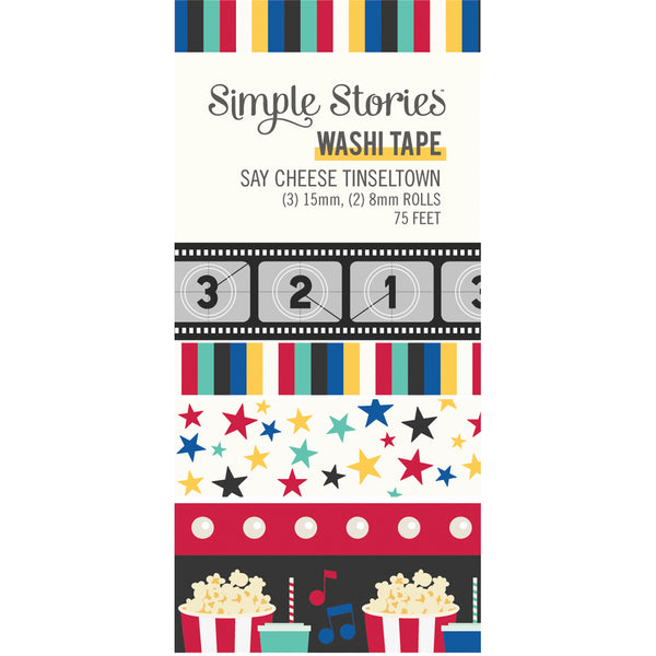 Say Cheese Tinseltown - Washi Tape