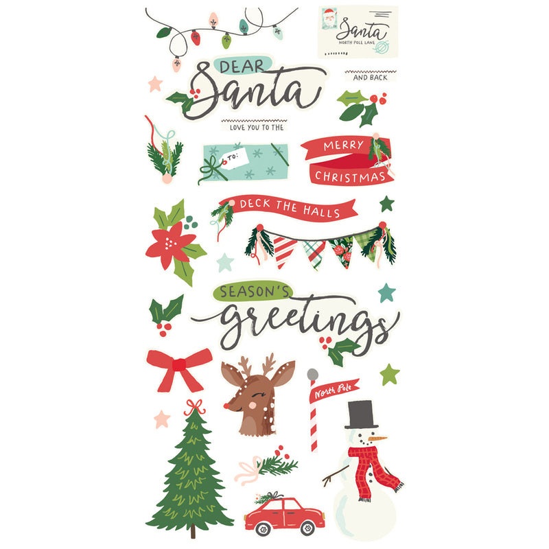 Santa's Village - Simple Cards Card Kit