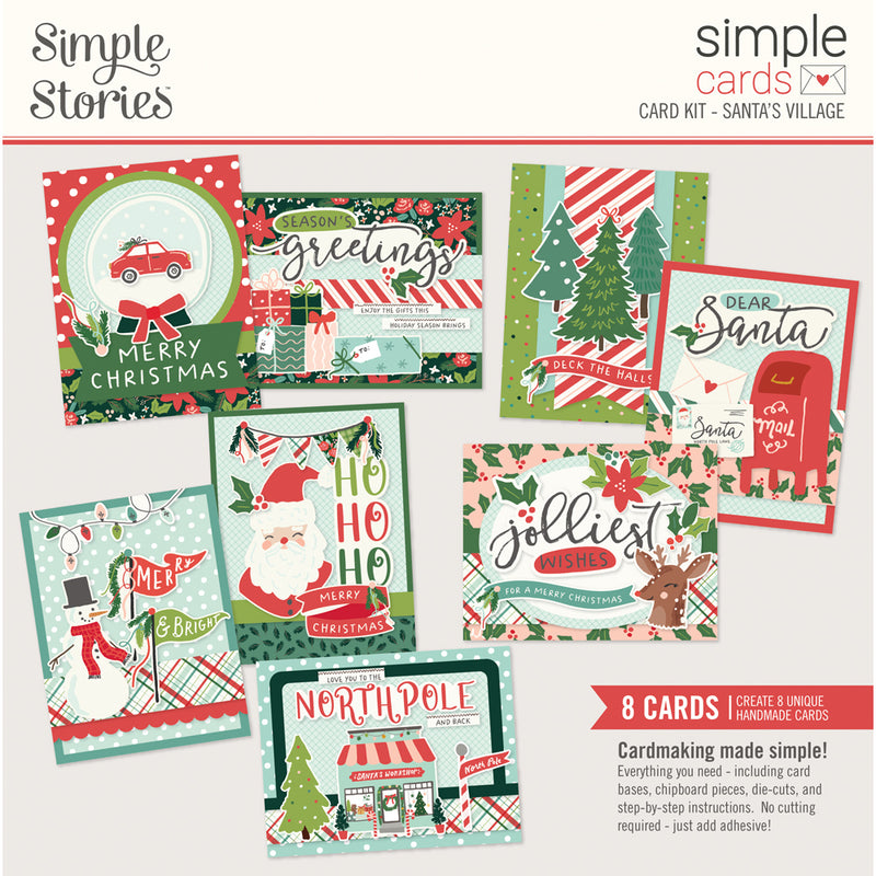 Santa's Village - Simple Cards Card Kit