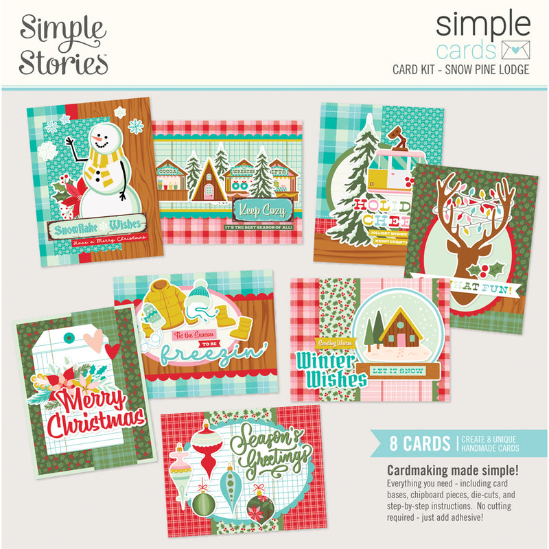 Snow Pine Lodge - Simple Cards Card Kit