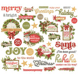 Simple Vintage Yuletide - Sentiment Bits & Pieces