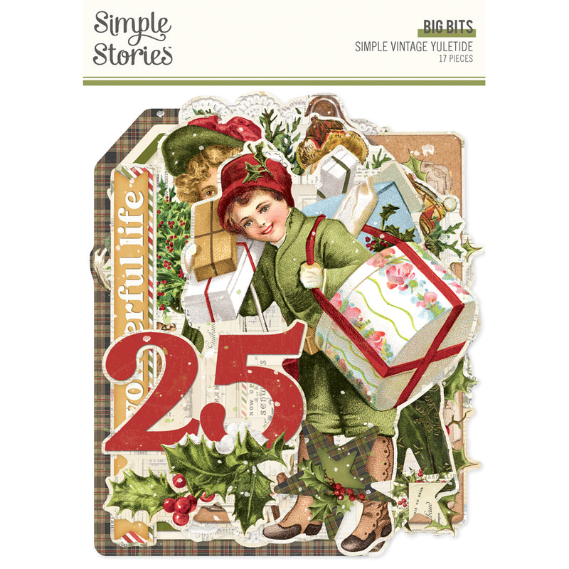 Simple Vintage Yuletide - Big Bits