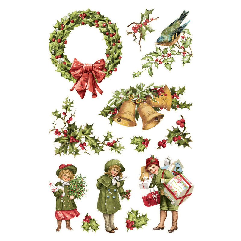 Simple Vintage Yuletide - Sticker Book