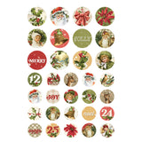 Simple Vintage Yuletide - Sticker Book