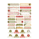 Simple Vintage Yuletide - Sticker Book