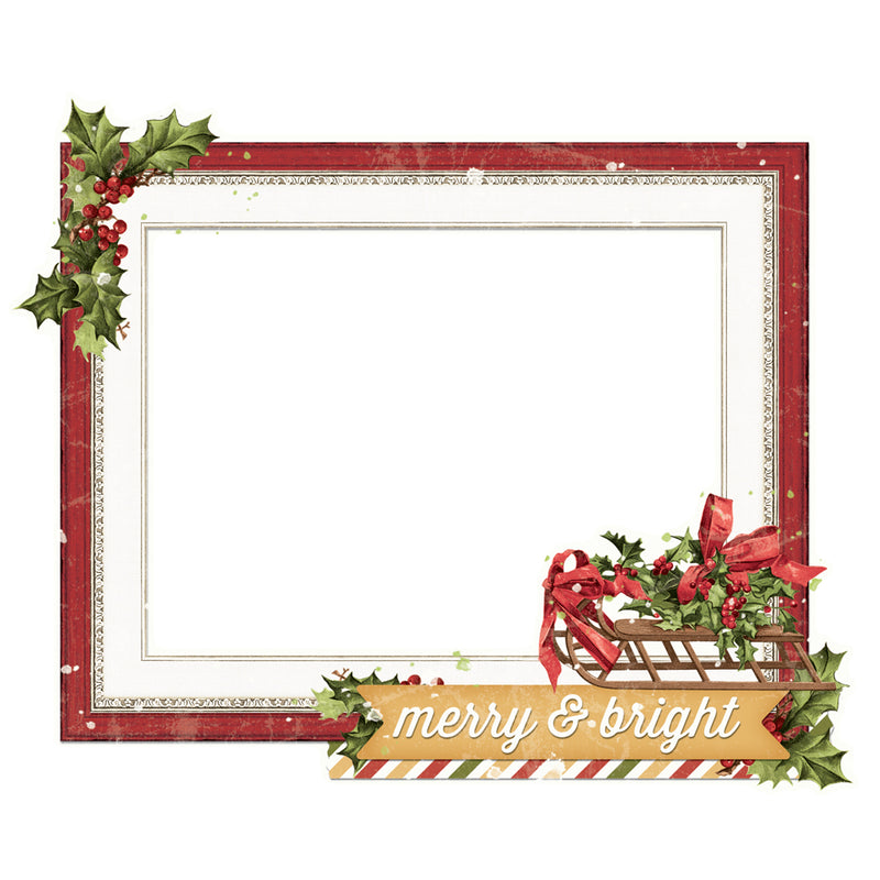 Simple Vintage Yuletide - Chipboard Frames