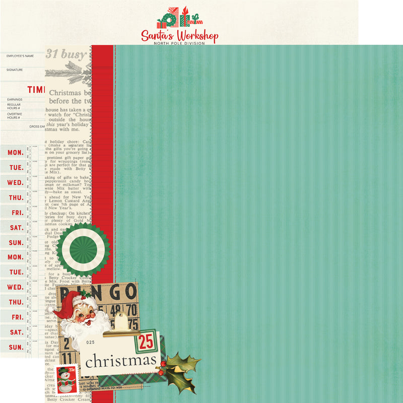 Simple Vintage Holly Jolly - Collection Kit