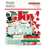 Simple Vintage Holly Jolly - Sentiment Bits & Pieces