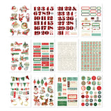 Simple Vintage Holly Jolly - Sticker Book