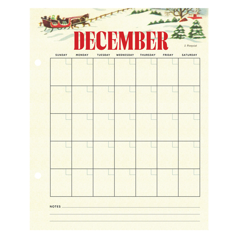 Simple Vintage Holly Jolly - 6x8 SN@P! Holiday Binder