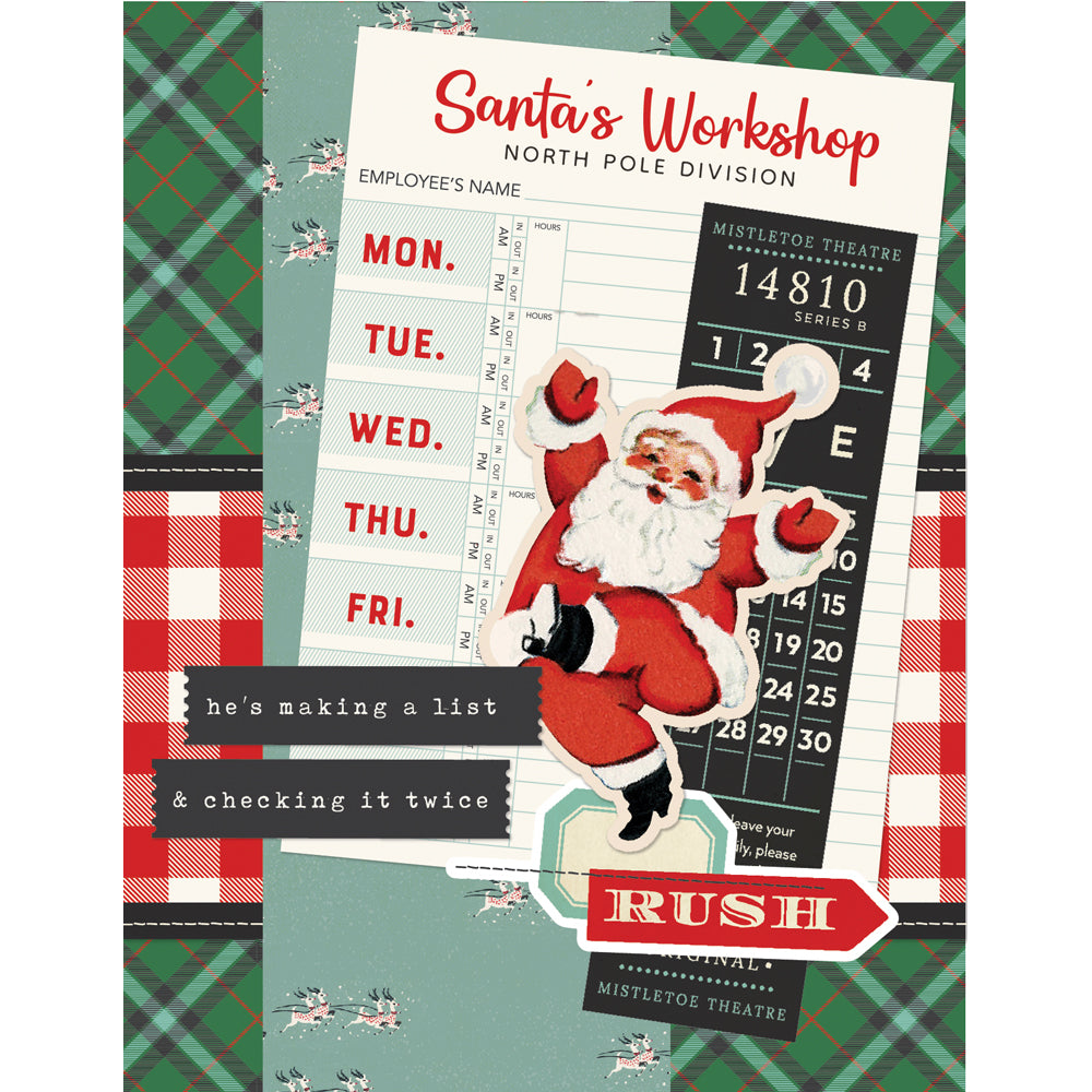 Simple Vintage Holly Jolly - Simple Cards Card Kit