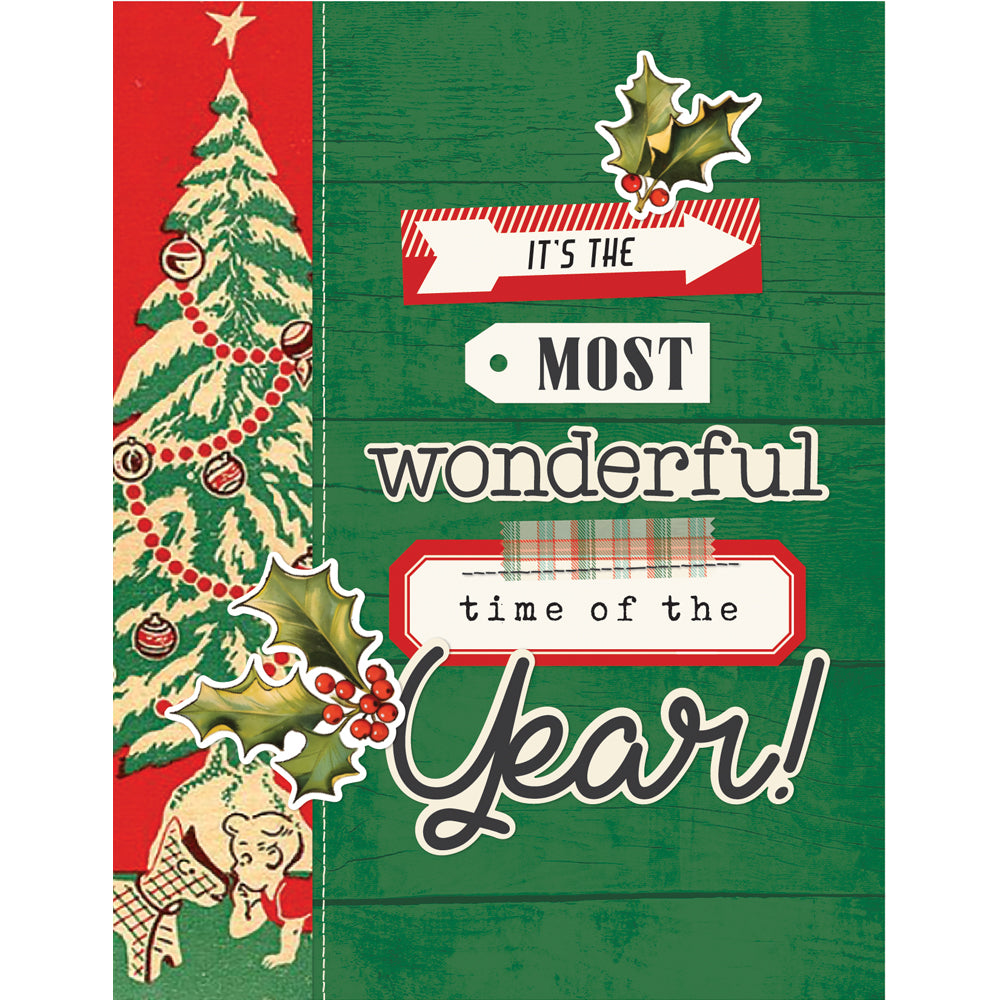 Simple Vintage Holly Jolly - Simple Cards Card Kit