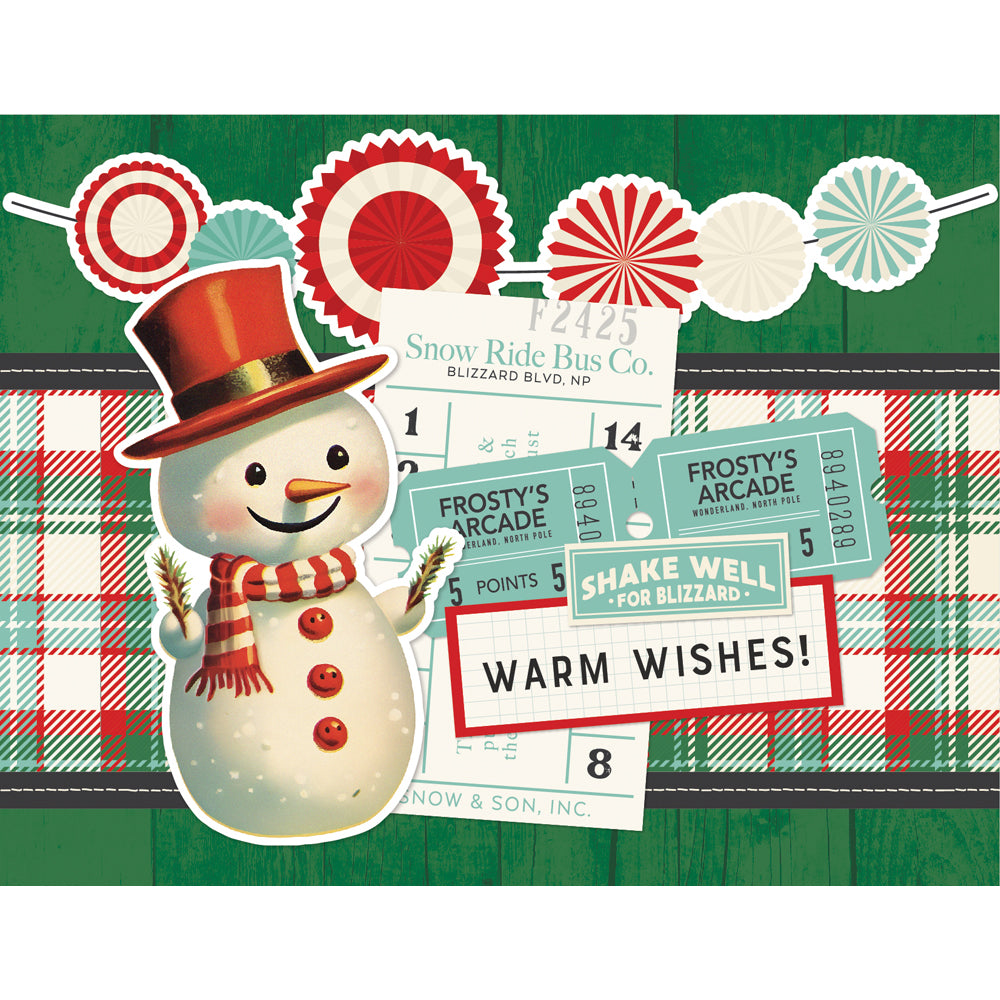 Simple Vintage Holly Jolly - Simple Cards Card Kit