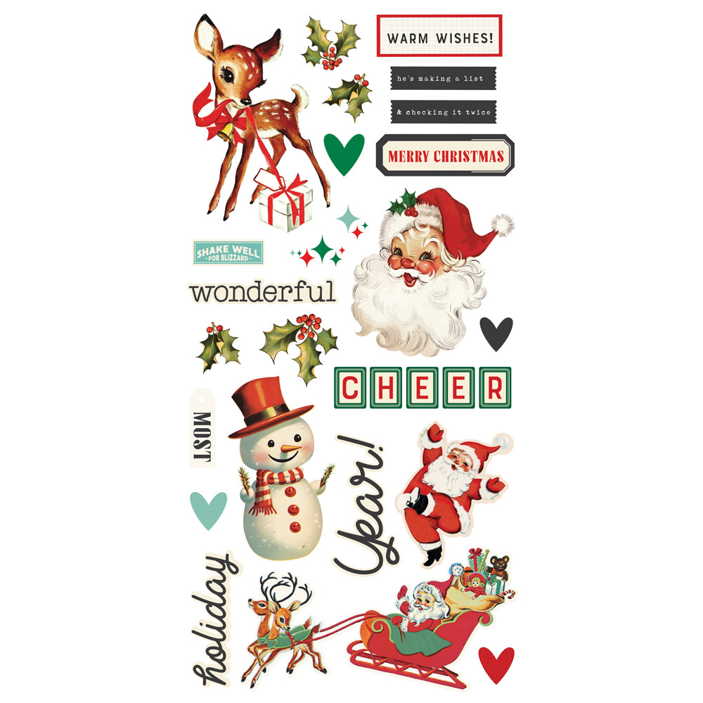 Simple Vintage Holly Jolly - Simple Cards Card Kit