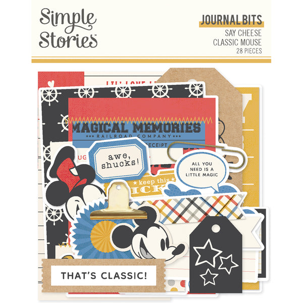 Say Cheese Classic Mouse - Journal Bits & Pieces