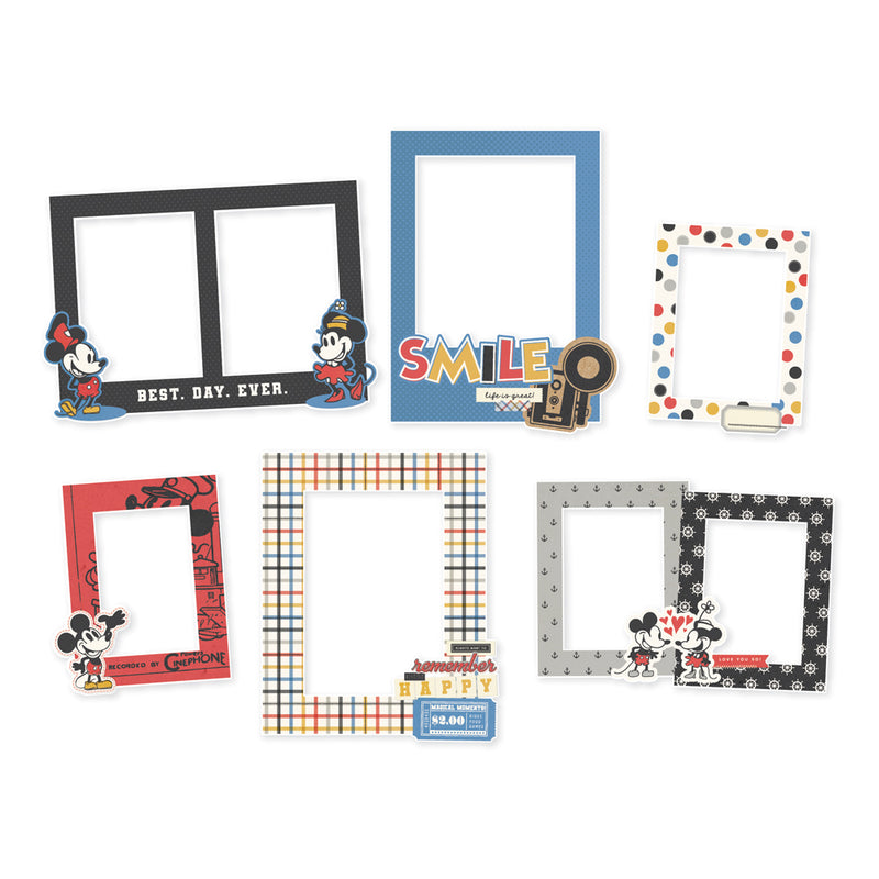 Say Cheese Classic Mouse - Chipboard Frames