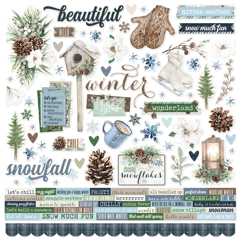 Simple Vintage Fresh Snow - Collection Kit