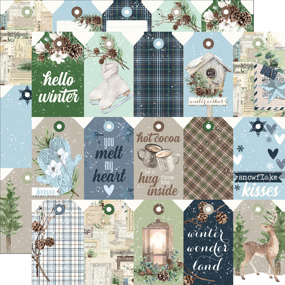 Simple Vintage Fresh Snow - Collection Kit