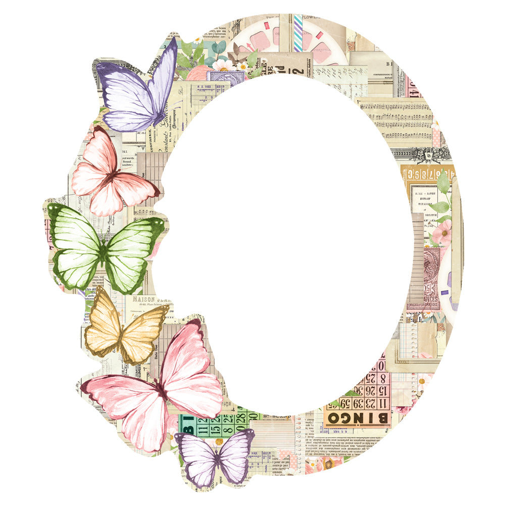 Simple Vintage Flower Shoppe - Chipboard Frames