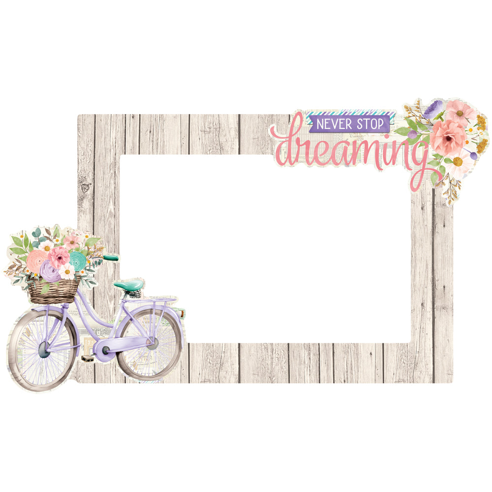 Simple Vintage Flower Shoppe - Chipboard Frames