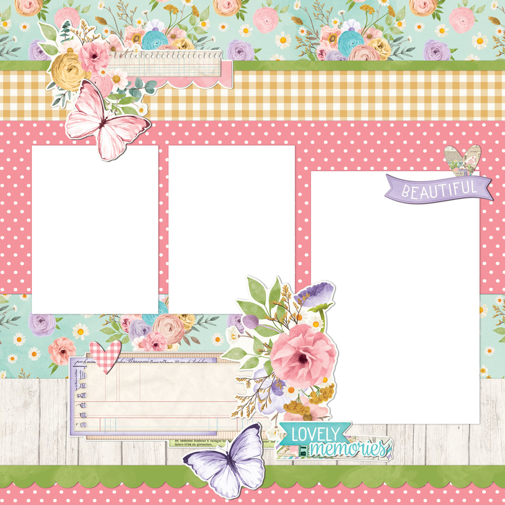 Simple Vintage Flower Shoppe - Simple Pages Page Kit