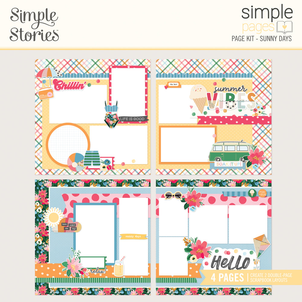 Sunny Days - Simple Pages Page Kit