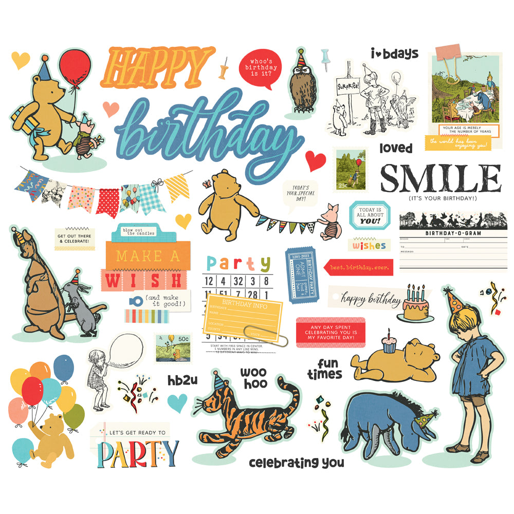 Say Cheese Classic Pooh Birthday - Bits & Pieces