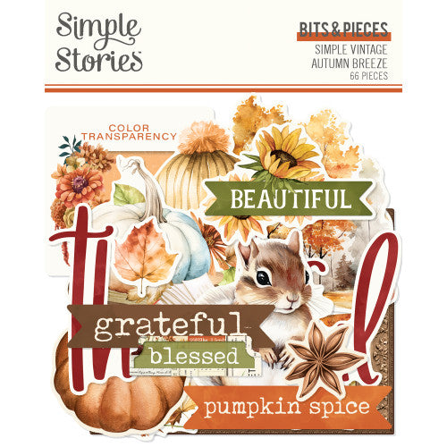 Simple Vintage Autumn Breeze - Bits & Pieces **PREORDER**