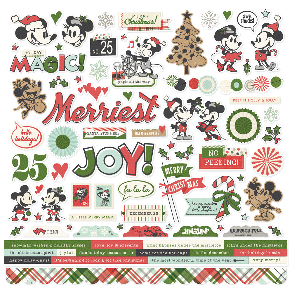 Say Cheese Classic Mouse Christmas - Collection Kit  **PREORDER**