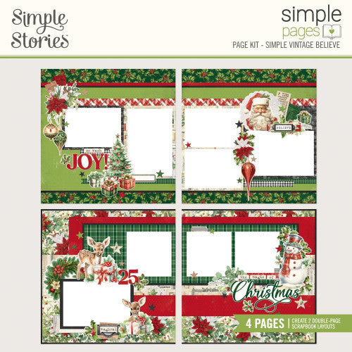 Simple Vintage Believe - Simple Pages Page Kit  **PREORDER**