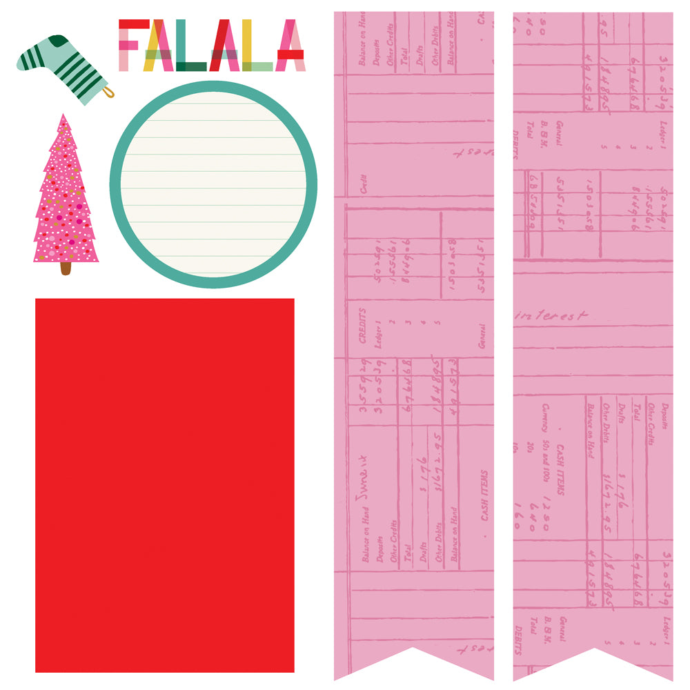 Hard Candy Christmas - Simple Pages Page Kit **PREORDER**