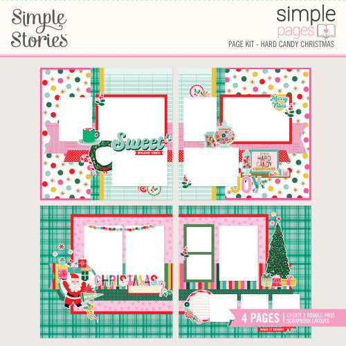 Hard Candy Christmas - Simple Pages Page Kit **PREORDER**