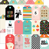 Game Night Tag Elements Paper