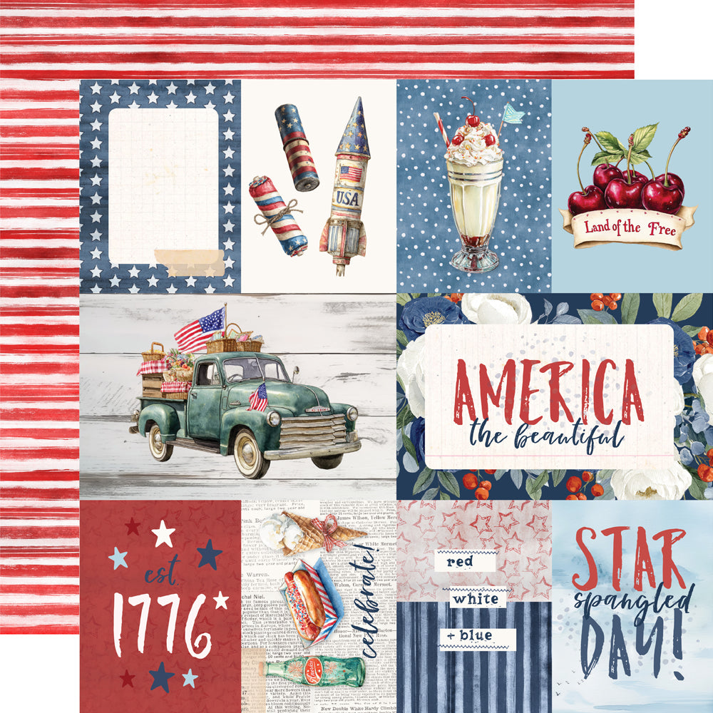 Simple Vintage Land of the Free - Collection Kit