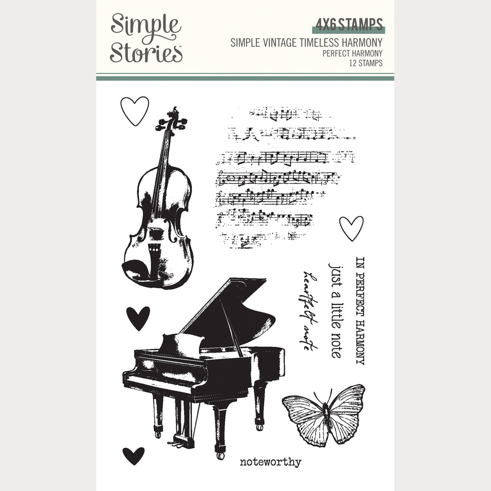 Simple Vintage Timeless Harmony - Stamps - Perfect Harmony **Pre-order**