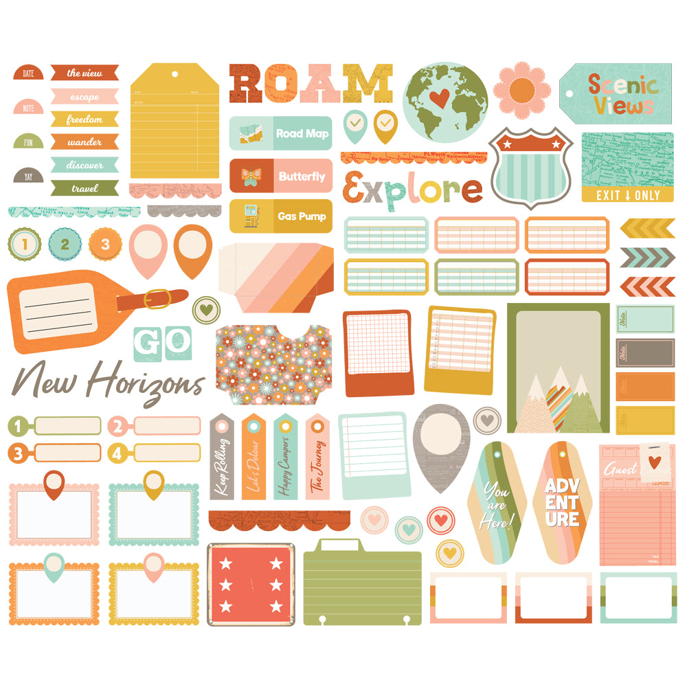 Open Road - Journal  Bits & Pieces