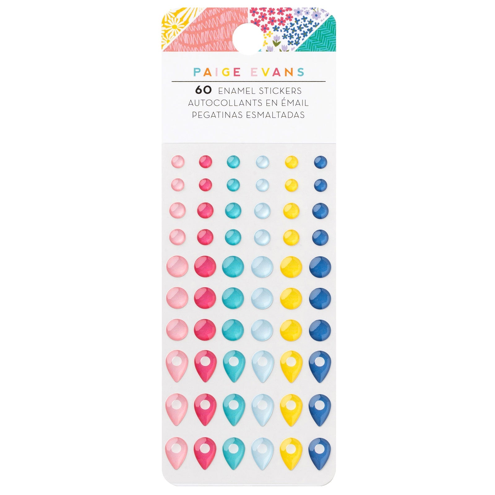 Paige Evans Enamel Stickers - Adventurous
